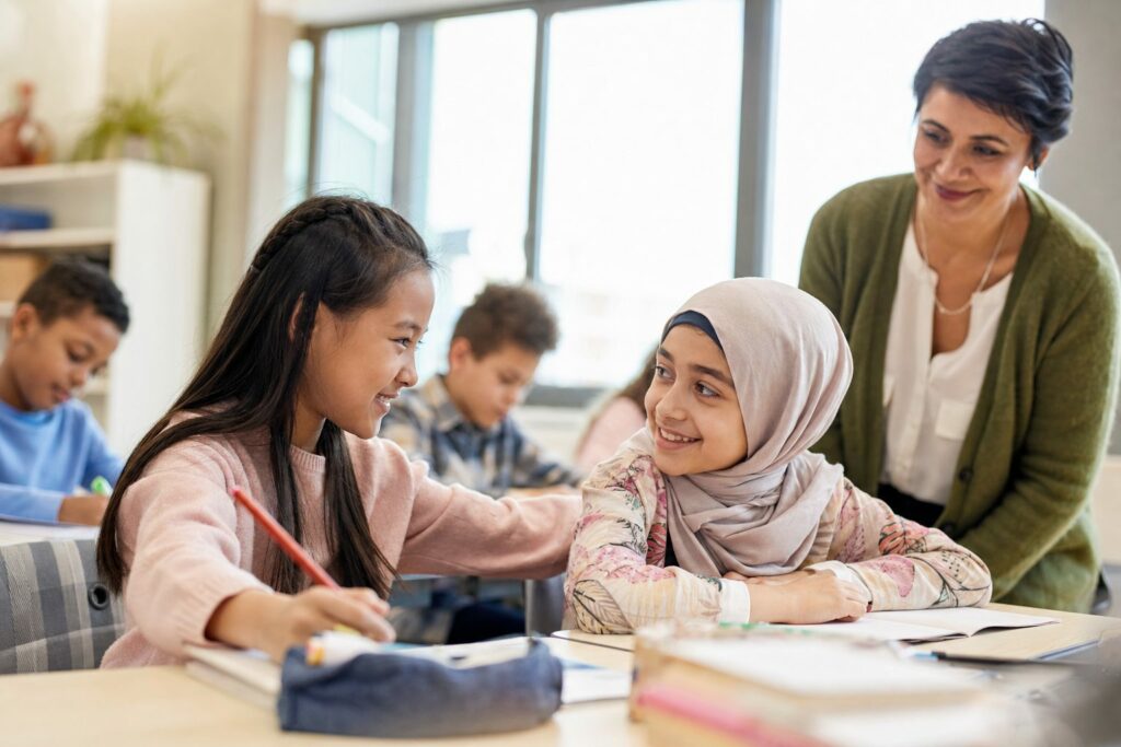 Supporting newcomer students in a welcoming school